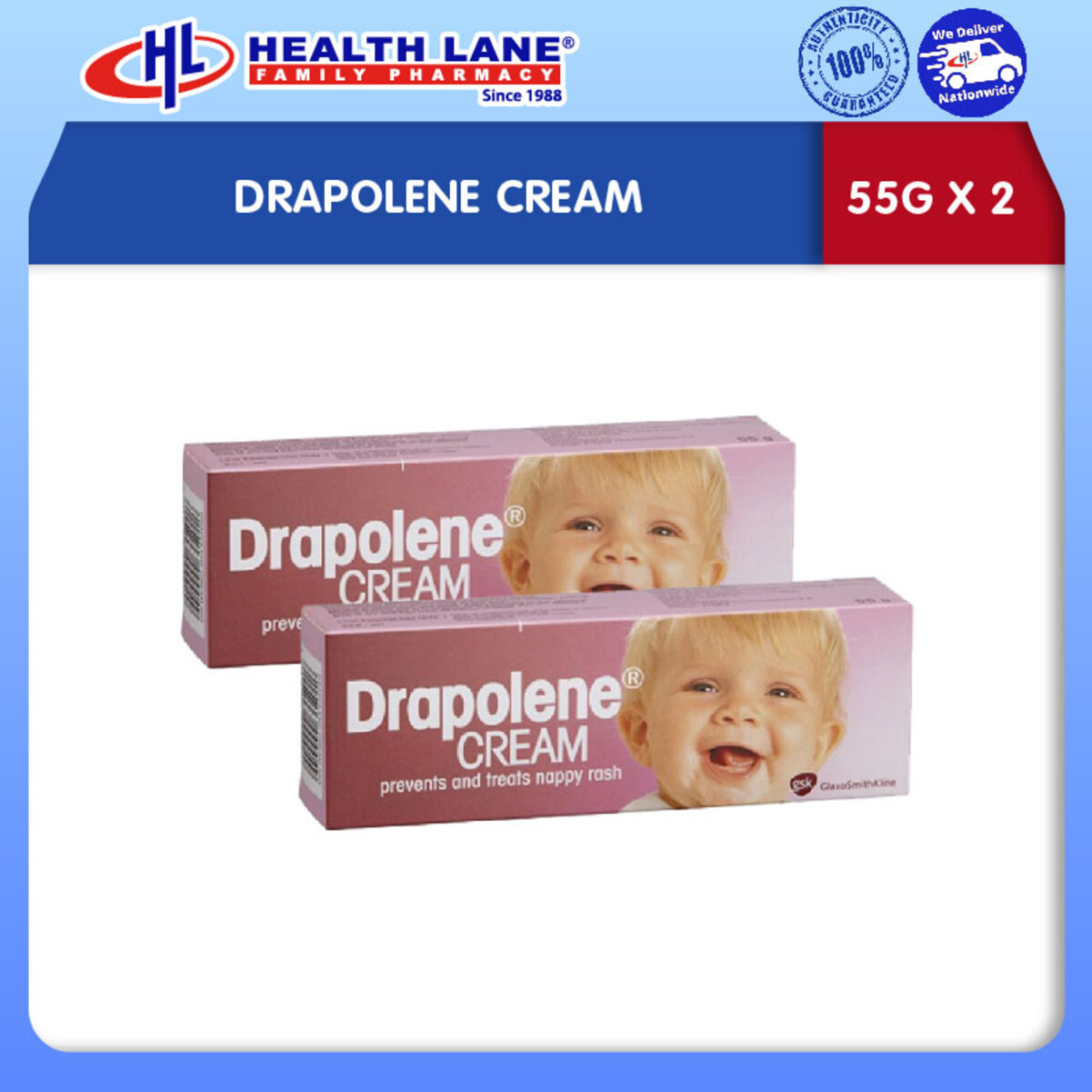 DRAPOLENE KRIM (55Gx2)